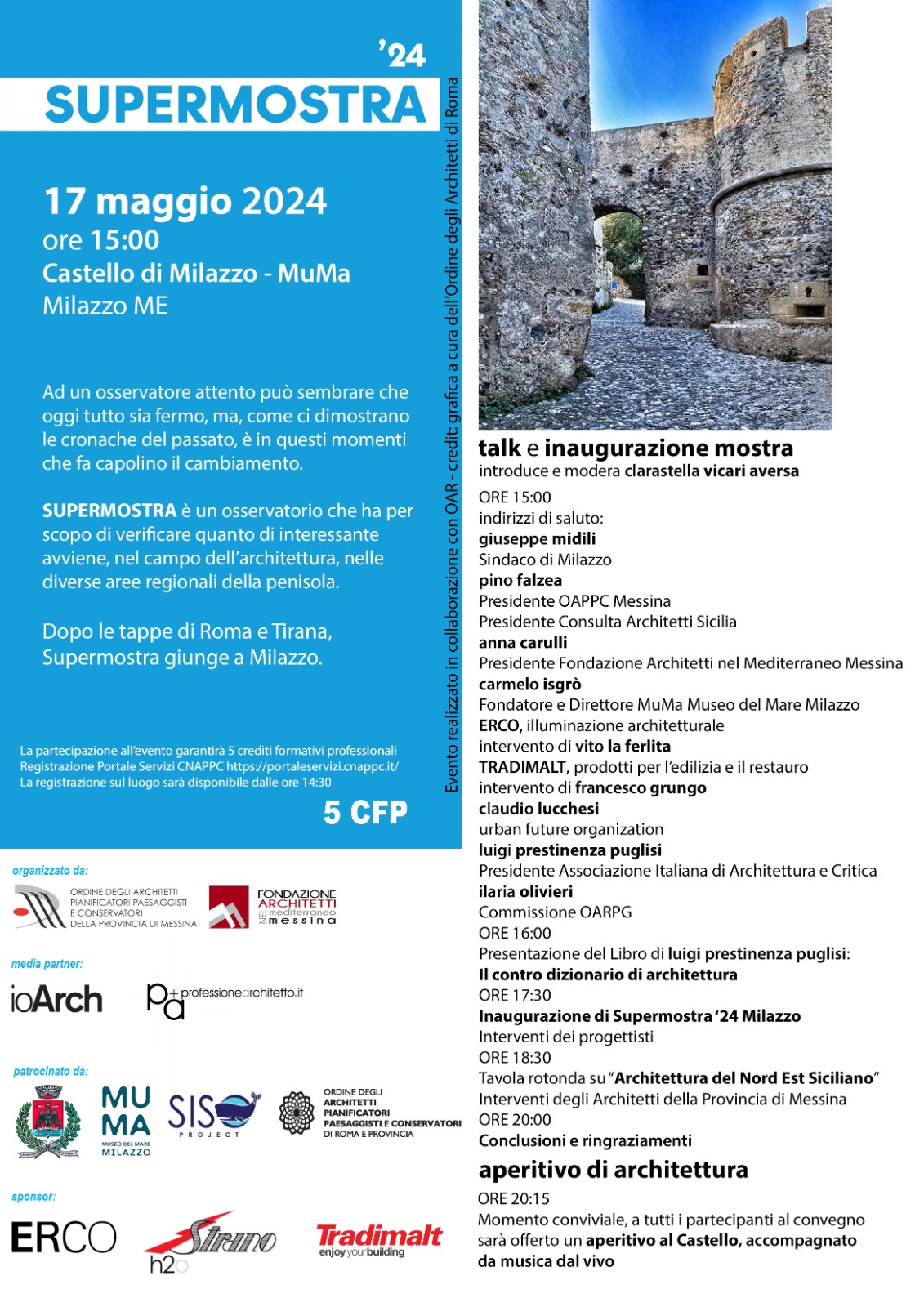 Locandina - Supermostra24 a Milazzo