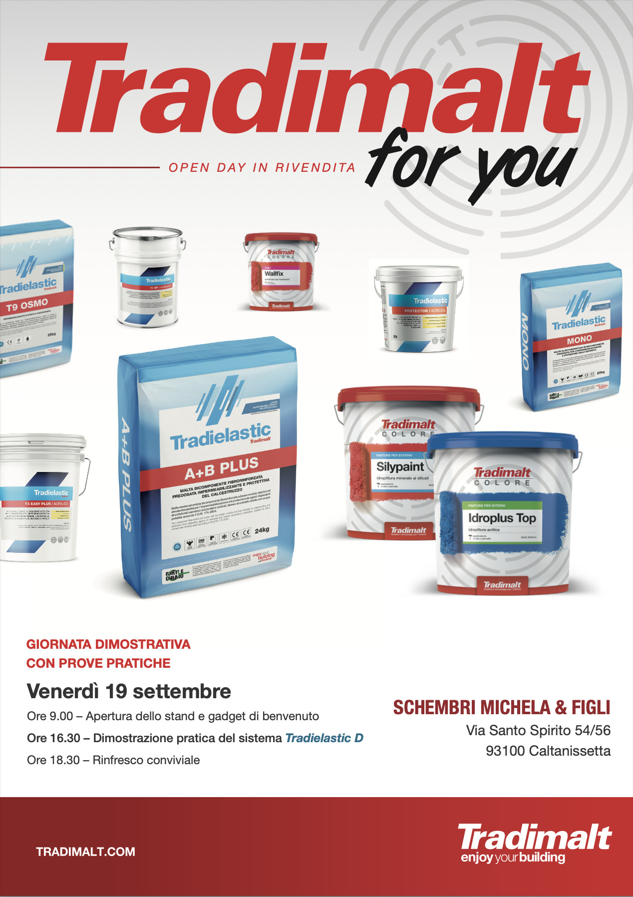 Locandina - Open Day / Rivendita Schembri